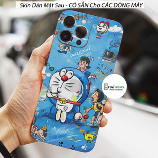 Tấm dán Skin Mặt Sau Doremon MS05 FULL VIỀN 14 pro max , 13 pro max ,12 pro max , 11 pro max , xs max - FukiShop