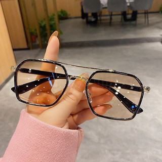 Kính mát nam nữ hot trend gọng vuông chống UV400 đi ngày và đêm Chorrme 8033 phong cách thời trang Hàn Quốc
