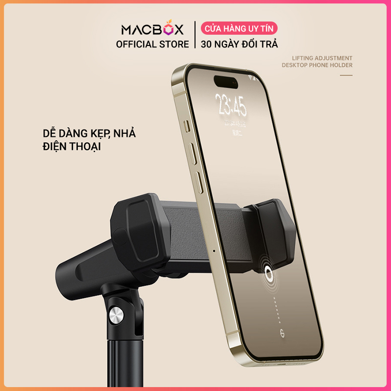 Chân giá đỡ điện thoại, kẹp điện thoại Livestream T8, T10