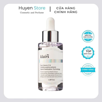 Serum Klairs Tinh chất serum vitamin C Klairs Freshly Juiced Vitamin Drop Serum 35ml mờ thâm mụn, dưỡng trắng da