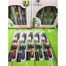 Bàn chải đánh răng than tre hoạt tính BOSSI Hàn Quốc cao cấp lông mềm an toàn tuyệt đối cho sức khỏe