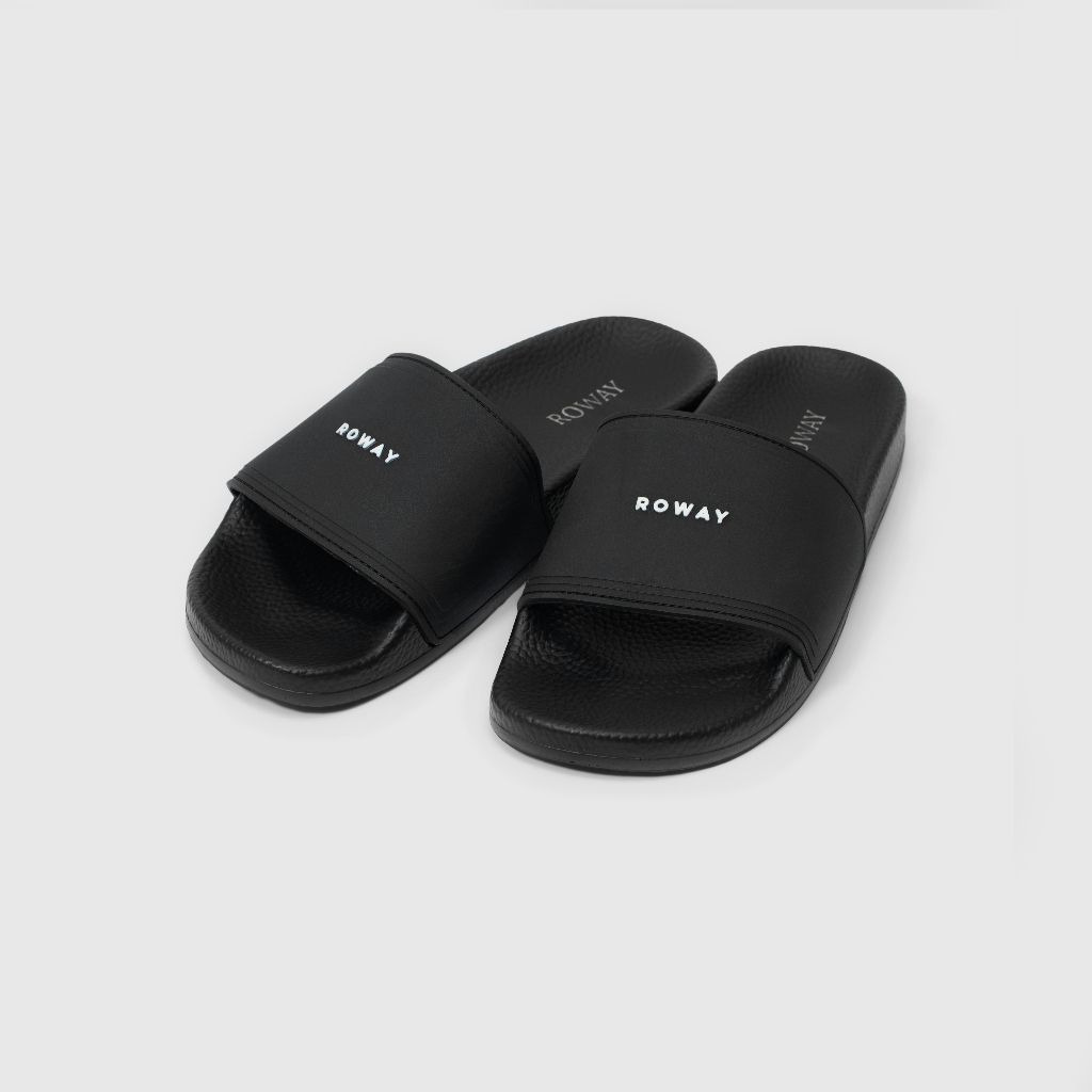Dép quai ngang Roway Fullbox basic - Đen | Shopee Việt Nam