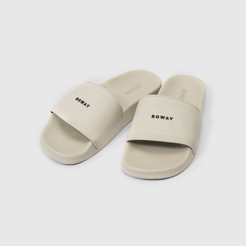 Dép quai ngang Roway Fullbox basic - Be | Shopee Việt Nam
