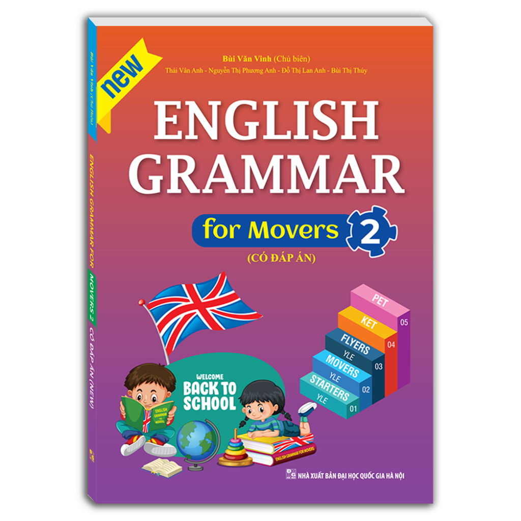 Ảnh Sách - Combo 2c - English grammar for Movers (có đáp án) 2