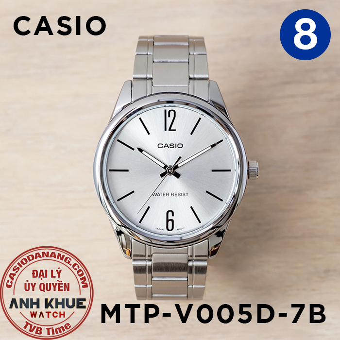 Đồng hồ nam dây kim loại Casio chính hãng MTP-V005 Series (40mm ...