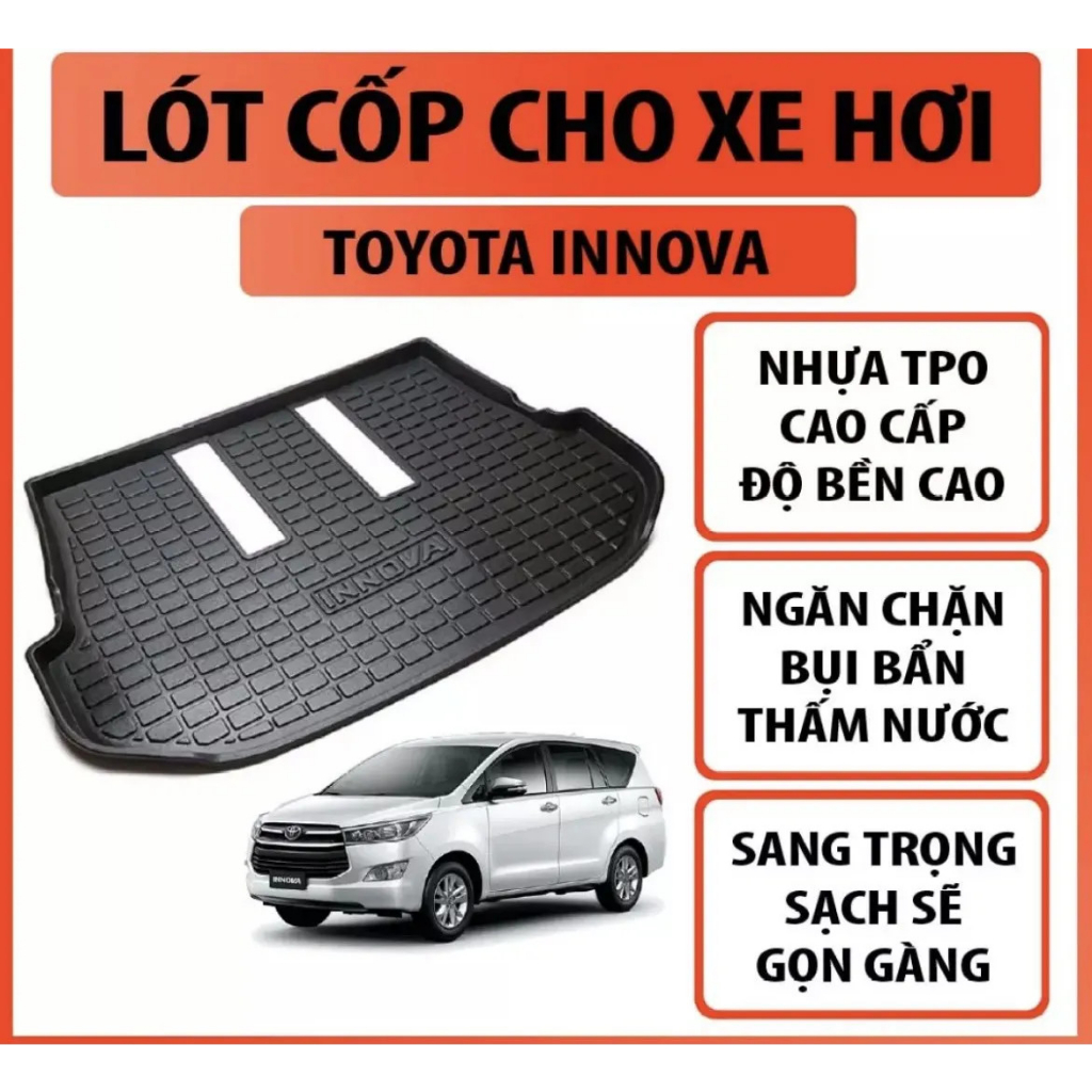 Thảm lót cốp xe Toyota Innova 2006 đến 2022,2023 | Shopee Việt Nam
