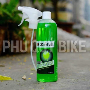 Chai Xịt Tẩy Rửa Dầu Nhớt Xe Đạp ZEFAL BIO DEGREASER 1000ml - Hàng Chính Hãng Pháp