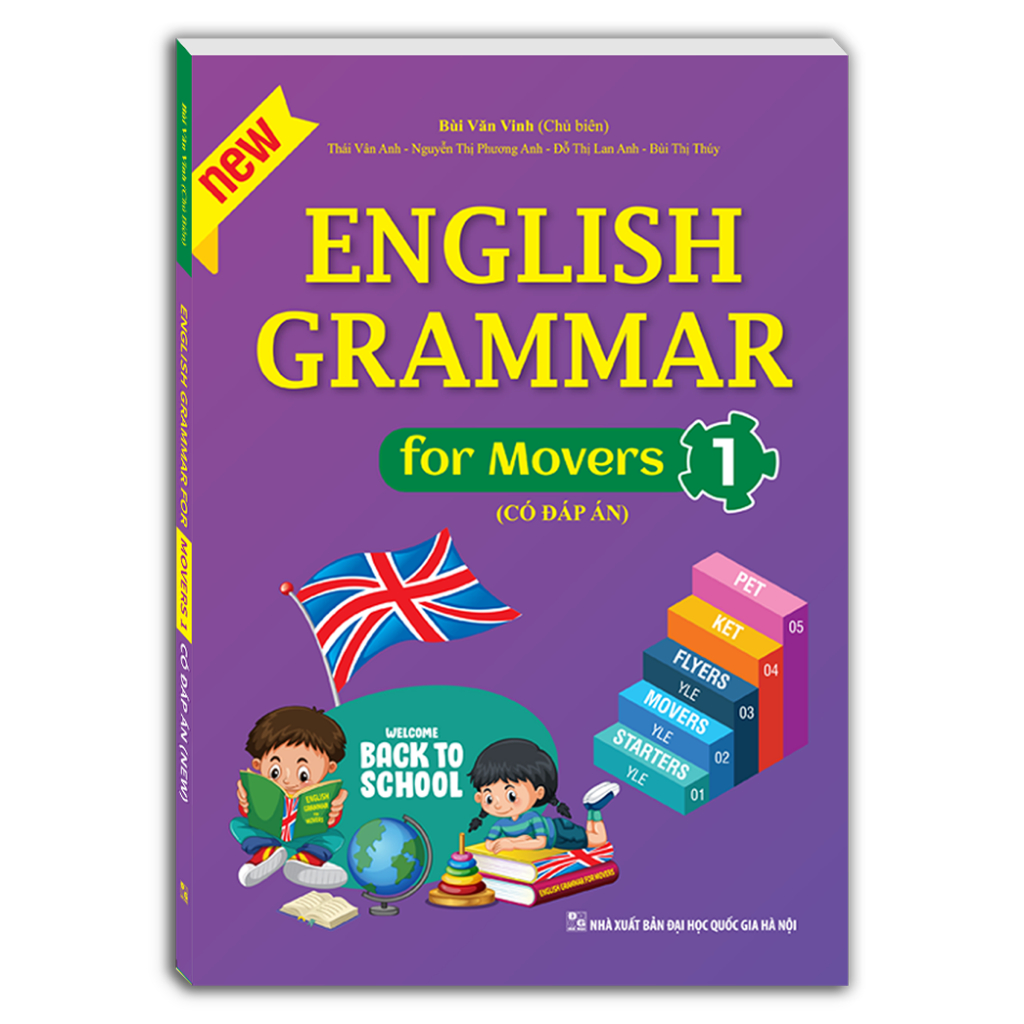 Ảnh Sách - Combo 2c - English grammar for Movers (có đáp án) 3