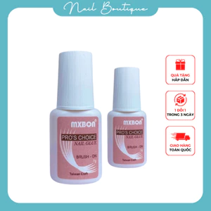 Keo Mxbon Dán Móng Giả, Đính Đá Nail Siêu Chắc, Dụng Cụ Chăm Sóc Móng Chính Hãng Chai 7g