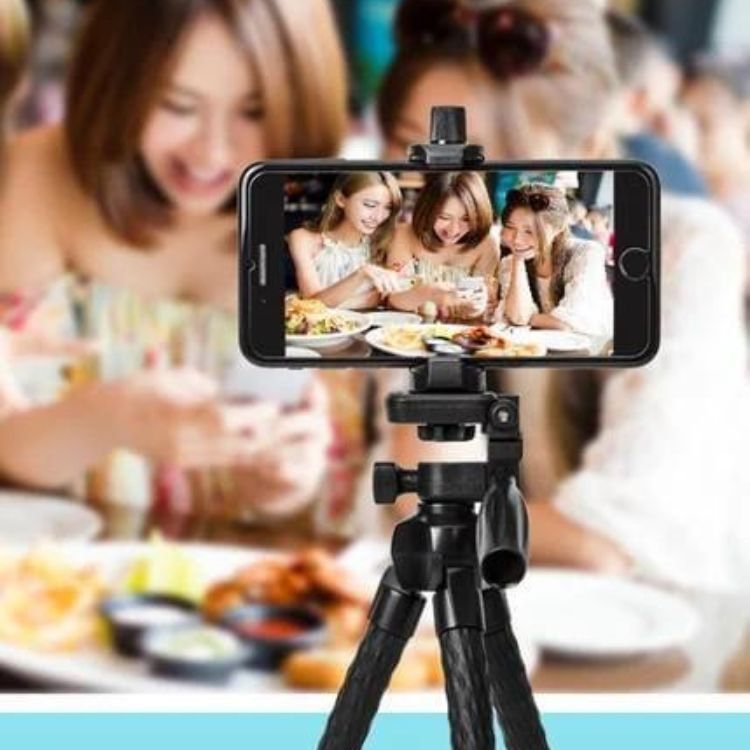 Tripod điện thoại máy ảnh dạng bạch tuộc Yunteng VCT 3286 dễ điều chỉnh và thích hợp ở mọi vị trí