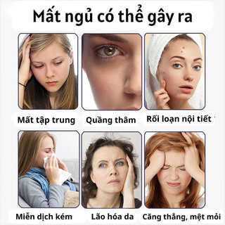 Miếng dán Sleep Patch cảI thiện rốI loạn giấc ngủ miếng dán hỗ trợ giấc ngủ 10 miếng