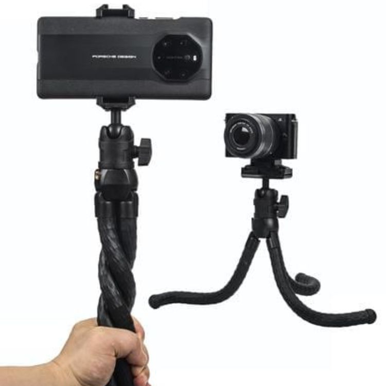 Tripod Bạch Tuộc Yunteng 3286 - Chân Đế Điện Thoại & Máy Ảnh Uốn Dẻo Linh Hoạt, Remote Chụp Từ Xa