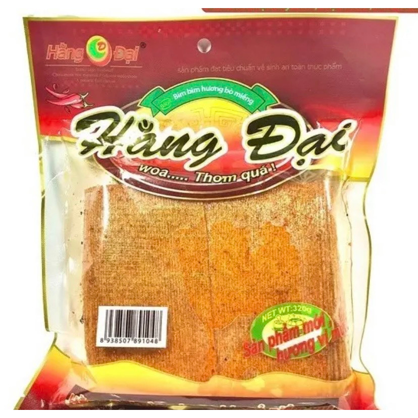 Snack Hương Bò Miếng Hằng Đại Túi To, Đồ Ăn Vặt Tuổi Thơ, Ăn Vặt Cổng Trường