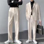 Quần âu nam form đứng MIAA phong cách hàn quốc dáng baggy ống suông đứng rộng vải dầy co dãn