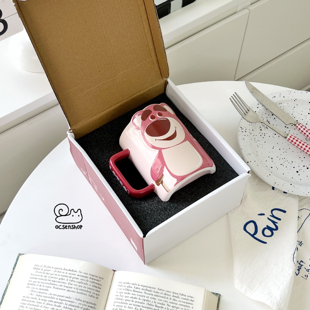 LY SỨ GẤU DÂU LOTSO LÀM QUÀ TẶNG DỄ THƯƠNG SINH NHẬT
