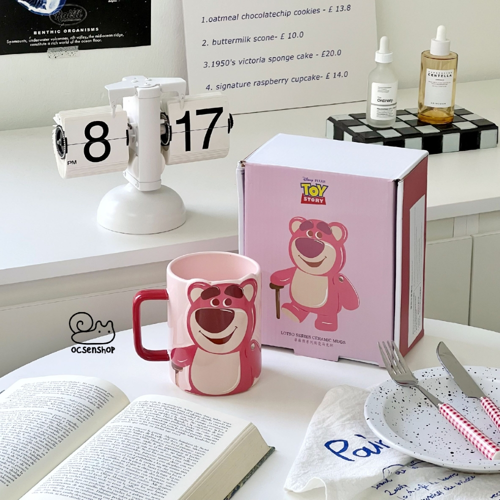 LY SỨ GẤU DÂU LOTSO LÀM QUÀ TẶNG DỄ THƯƠNG SINH NHẬT