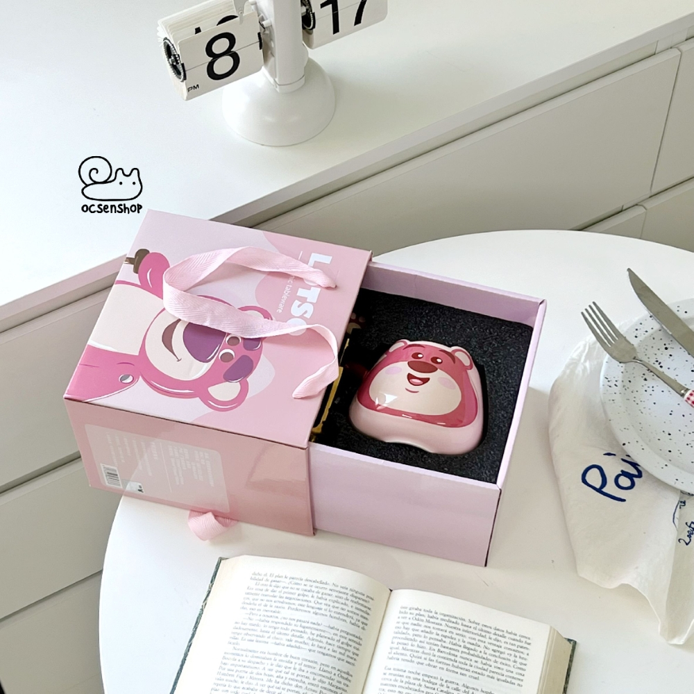 LY SỨ GẤU DÂU LOTSO LÀM QUÀ TẶNG DỄ THƯƠNG SINH NHẬT