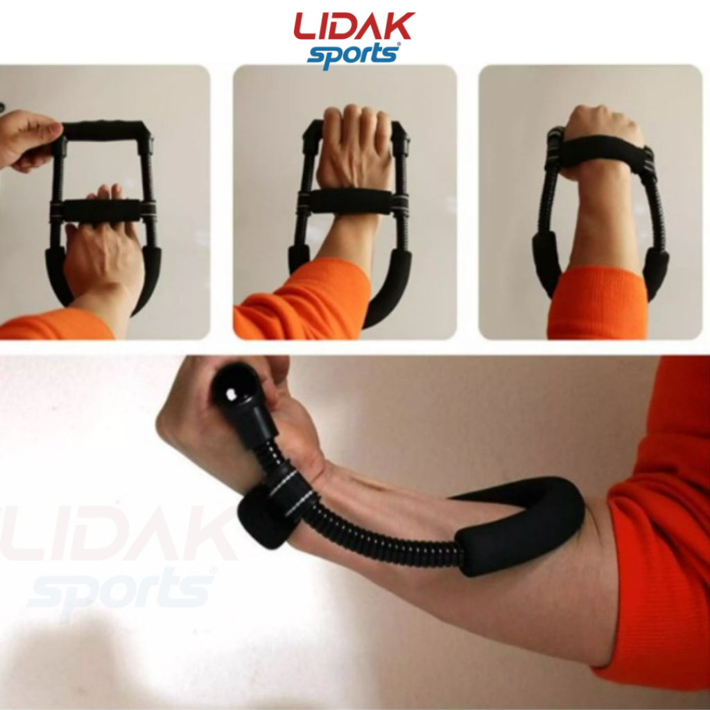 Ảnh Dụng cụ tập tay cho người tai biến , tập thể thao trợ lực phục hồi cổ tay , cơ bàn tay , khớp tay - LIDAK SPORT 2