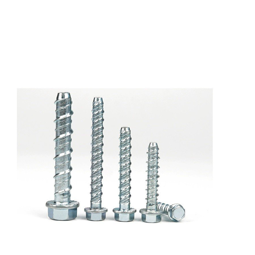 5 cái M6, M8, M10,M12 Vít Bê tông ( Vít bắn trực tiếp bê tông không tắc kê) M6-M12
