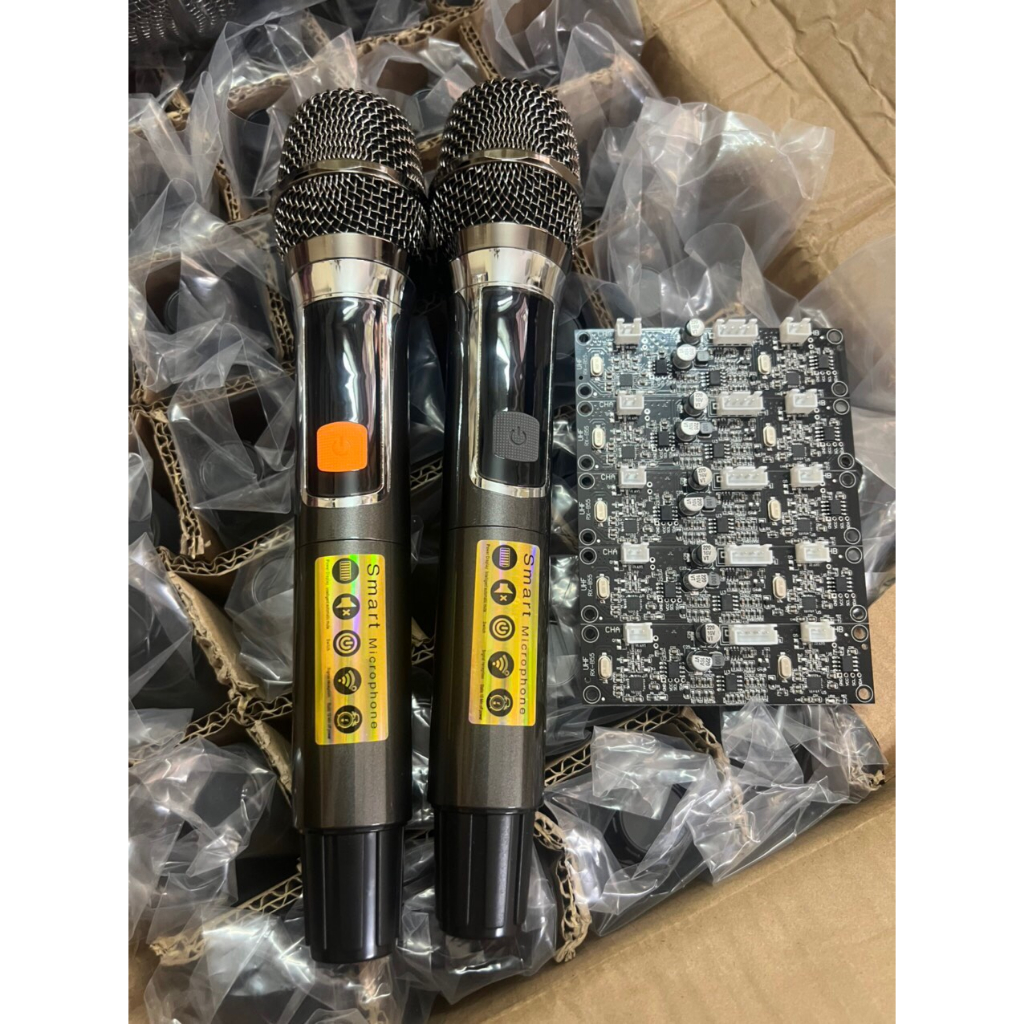 Micro Loa Kéo 2 Tay Micro Kèm Bo Mạch Mic -Hàng chuôi Nhôm Cao Cấp ...