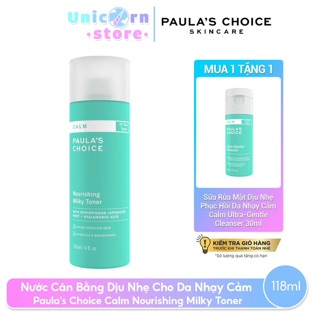 Nước Cân Bằng Dịu Nhẹ Cho Da Nhạy Cảm Paula's Choice Calm Nourishing