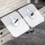 Set 5 miếng Dán Dự Phòng Kệ Dán Tường Kệ Tam Giác, Kệ Chữ Nhật