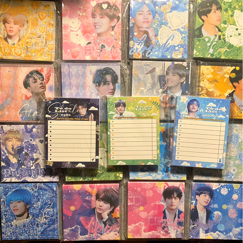 [Design Hàn] Giấy note BTS design Hàn Quốc | Shopee Việt Nam