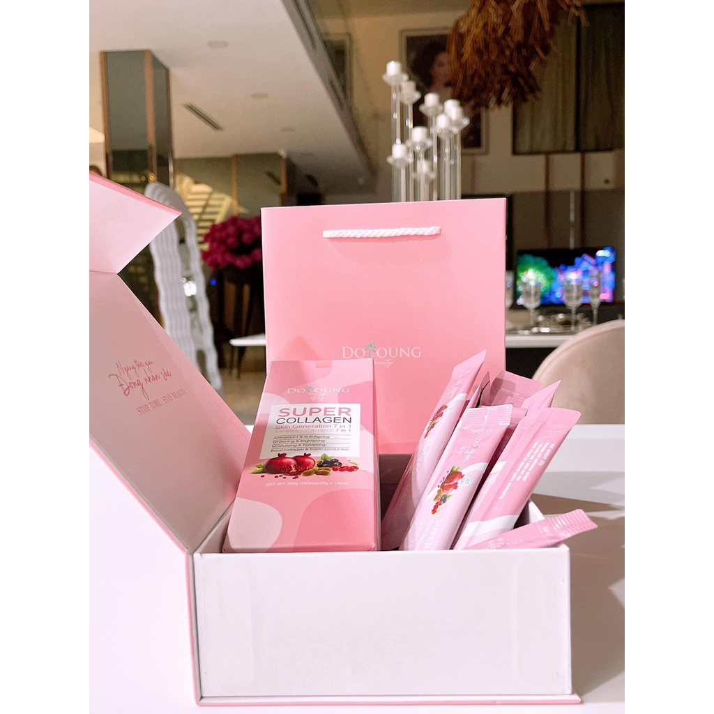 Thạch Lựu Doyoung Super Collagen 7 in 1 Hàn Quốc Shopee Việt Nam