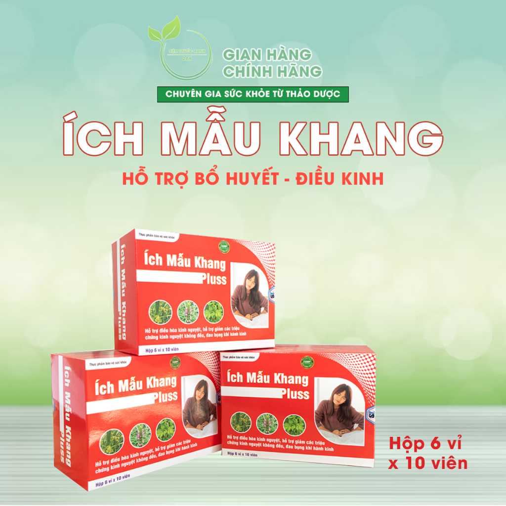 Ích Mẫu Khang - Giải Pháp Tự Nhiên Cho Sức Khỏe Phụ Nữ