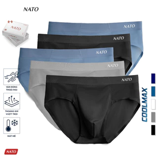 COMBO Quần Lót Nam PROFIT & SLIP Boxer Trơn Vải Lụa Băng Tự Nhiên Thun Lạnh Cao Cấp Tam Giác Sịp Đùi