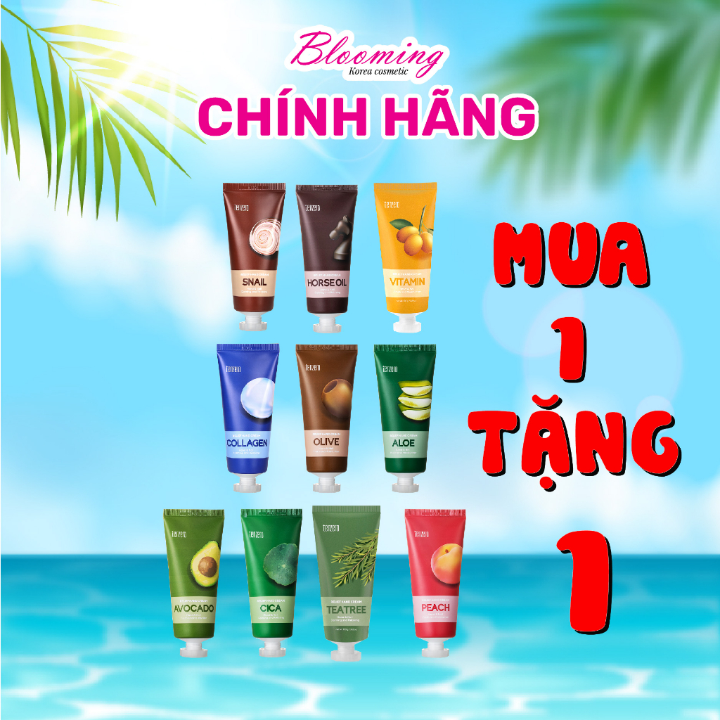 [Mã BMLTA35 giảm đến 35K đơn 99K] Kem dưỡng da tay Tenzero Relief Hand Cream hương trái cây 100ml