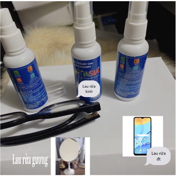 NƯỚC LAU MẮT KÍNH CHẤT LƯỢNG TỐT