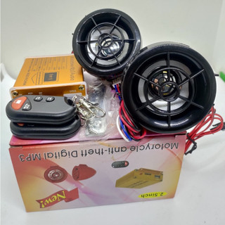 KHÓA CHỐNG TRỘM VÀ NGHE NHẠC MP3 2IN1 Bluetooth CHO XE MÁY