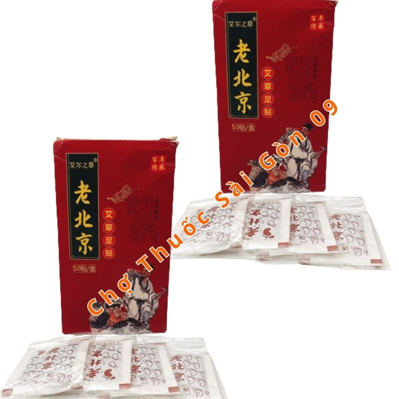 Miếng Dán Thải Đ.ộc Bàn Chân Ngải Cứu Nội Địa Trung- Món Quà Cho Sức Khỏe