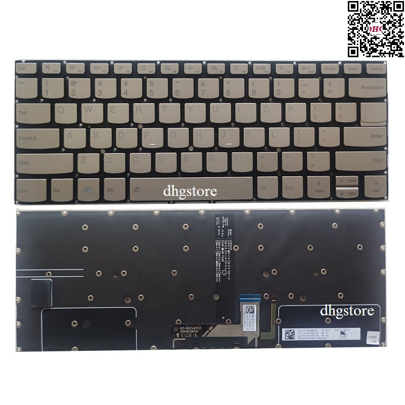 LI512 TOUCHES DU clavier Lenovo Yoga 7 Pro-13IKB C930 13 C930-13 C930