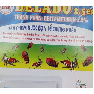 Thuốc diệt ve rận, bọ chét chó mèo Delado, gói tắm diệt sạch 100% sau 1 lần sử dụng - an toàn cho thú cưng