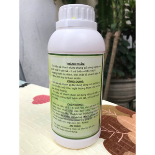 Tinh Dầu Sả Chanh Nguyên Chất 100% Phúc Lộc – Đuổi Muỗi, Khử Mùi, Xông Phòng Tự Nhiên