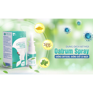 Dung Dịch Xịt Mũi Oatrum Spray dung tích 20ml