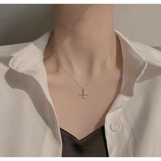 Dây chuyền nữ bạc ta LoPa dáng máy bay nhẹ nhàng xinh xắn