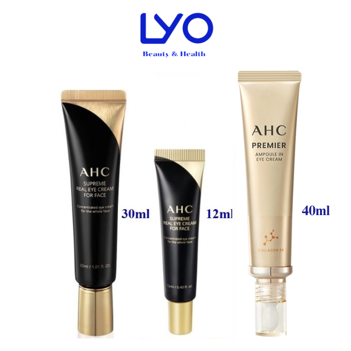 AHC Youth Lasting Real Eye Cream giúp loại bỏ dấu hiệu lão hóa như thế nào?