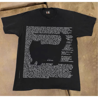 Áo Phông Hè Cổ Tròn Nam Nữ Form Tay Lỡ Phối Chữ Hình Mèo Mờ Sành Điệu, Áo Unisex Chất Liệu Cotton Khô Mềm Mịn Thoáng Khí