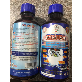 Thuốc Diệt Muỗi, Kiến, Gián, Mối Cyp 10EC 100ml – Diệt Côn Trùng Hiệu Quả, Không Mùi, An Toàn Cho Gia Đình