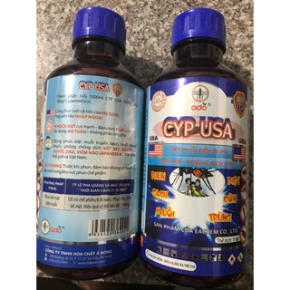 Thuốc Diệt Muỗi, Kiến, Gián, Mối Cyp 10EC 100ml – Diệt Côn Trùng Hiệu Quả, Không Mùi, An Toàn Cho Gia Đình