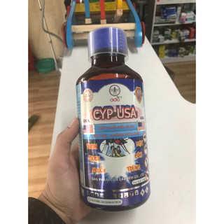 Thuốc Diệt Muỗi, Kiến, Gián, Mối Cyp 10EC 100ml – Diệt Côn Trùng Hiệu Quả, Không Mùi, An Toàn Cho Gia Đình