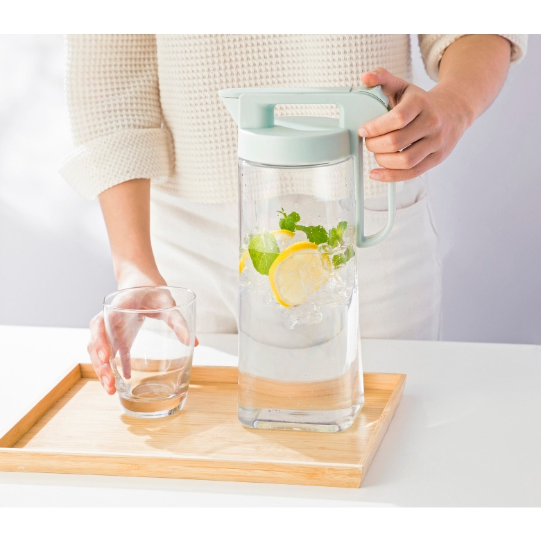 Product image Bình đựng nước Inochi Biwa Plus 1,6L 2,1L giữ nhiệt nóng lạnh cao cấp tiêu chuẩn Nhật Bản - Gia dụng MKS79 3