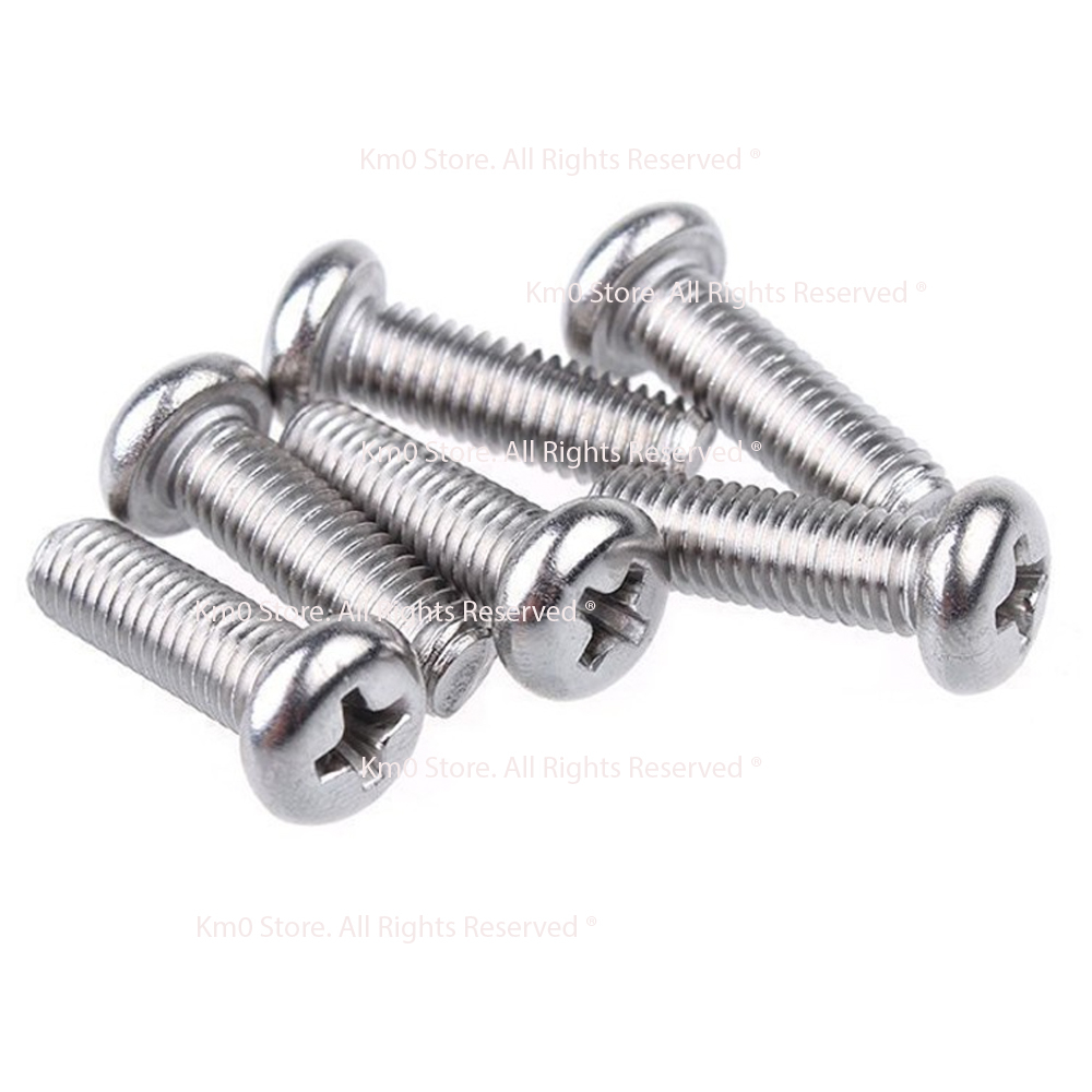 01 Ốc Bake Đầu Tròn Size M8 (8 Li) INOX 304 M113205 | Shopee Việt Nam