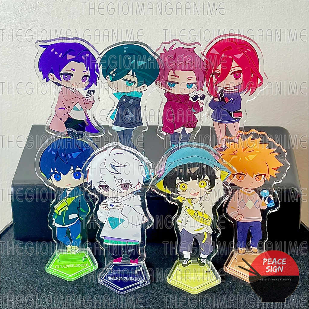 SALE (8CM) Mô hình standee BLUE LOCK ver THỜI TRANG ĐƯỜNG PHỐ acrylic ...