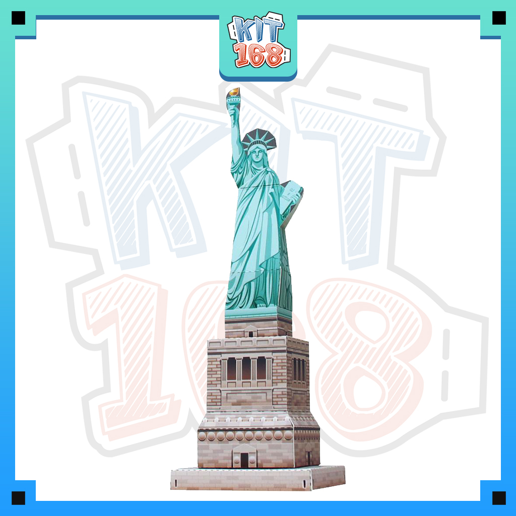 Mô hình giấy kiến trúc Mini Statue of Liberty - USA | Shopee Việt Nam