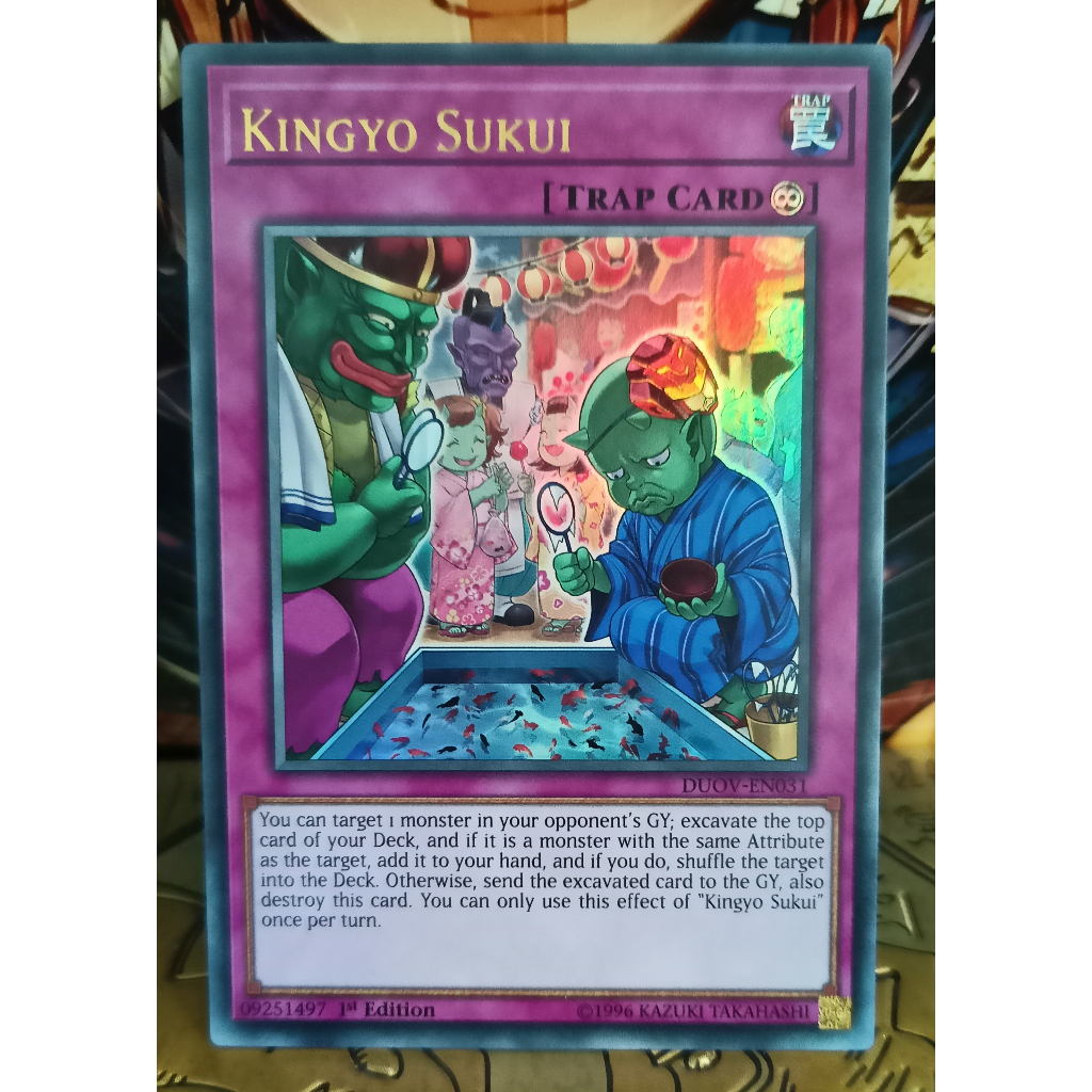 Kingyo Sukui - DUOV-EN031 - Ultra Rare [Thẻ bài Yugioh] | Shopee Việt Nam