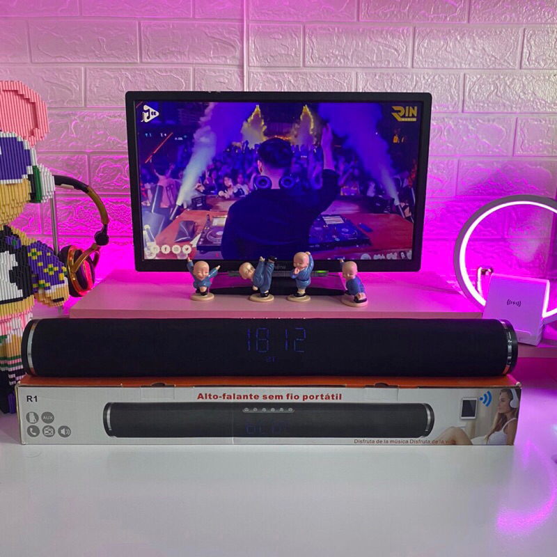 Loa Nghe Nhạc Bluetooth Cầm Tay SoundBar Recci R1 Loa Blutooth Di Động ...